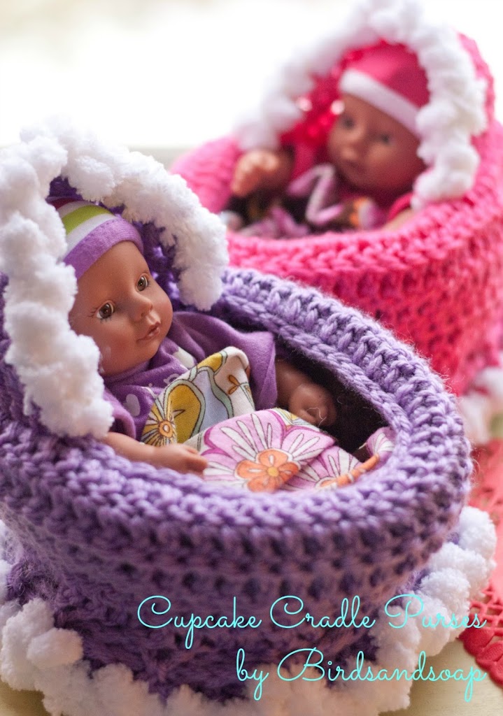 cradle purse crochet pattern